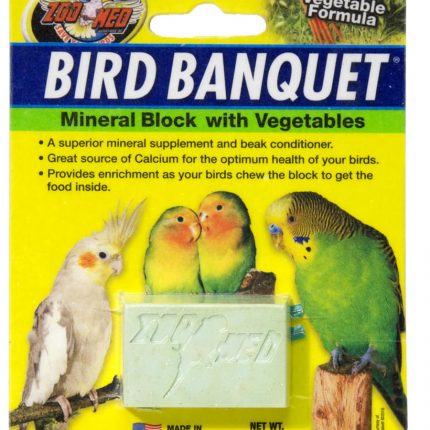 Zoo Med Mineral Block with Vegetables 1oz