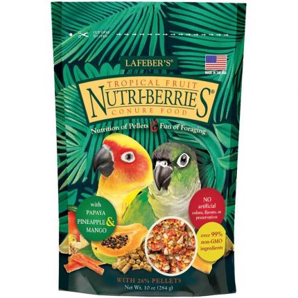 NUTRI-BERRIES – TROPICAL FRUIT – CONURE – 10 OZ