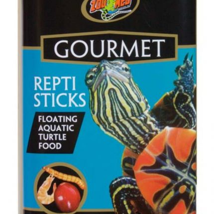 Zoo Med Gourmet Reptisticks Floating Aquatic Turtle Dry Food 8.5oz