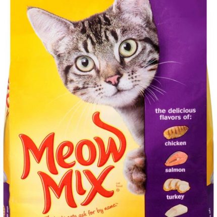 Meow-Mix Original Choice Dry Cat Food Chicken, Turkey, Salmon & Ocean Fish, 1ea/3.15 lb