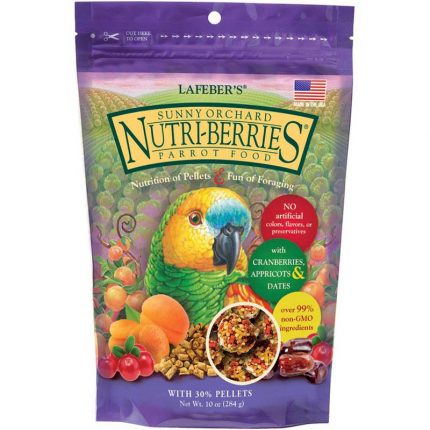 NUTRI-BERRIES – SUNNY ORCHARD – PARROT – 10 OZ