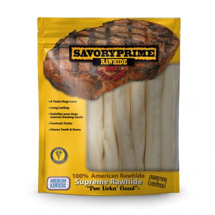 Savory Prime Supreme Rawhide Retriever Roll Natural, /4.8 oz, 7 pk