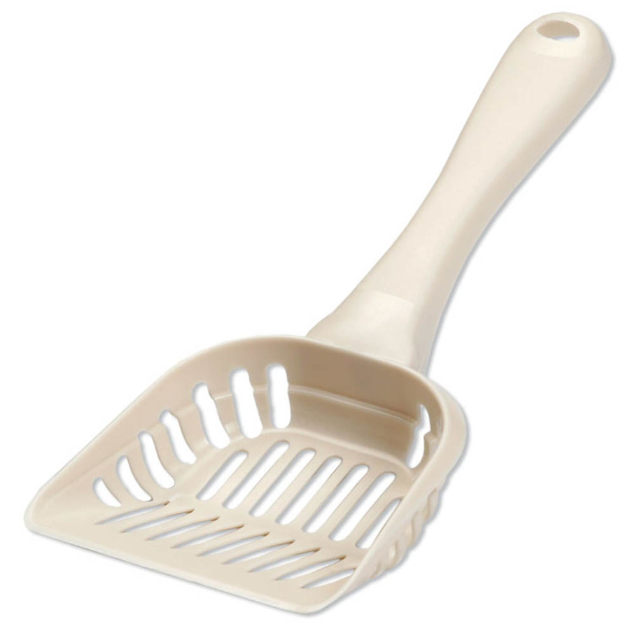 Petmate Cat Litter Scoop with Microban Bleached Linen, Jumbo