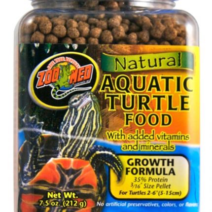 Zoo Med Natural Aquatic Turtle Food Growth Formula 8.75oz