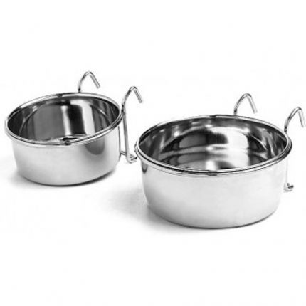 Spot Stainless Steel Coop Cup with Wire Hanger Silver, 10 oz