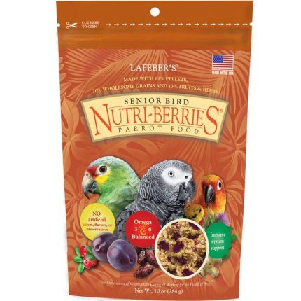 Lafeber's Senior Bird Nutri-Berries Parrot Food, 10 oz.