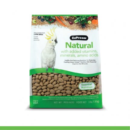 Zupreem Natural Large Birds 3Lb