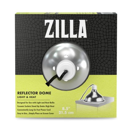 Zilla Reflector Dome Light & Heat 8.5in