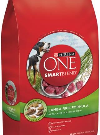 Purina One SmartBlend Lamb & Rice Dog 8 lb