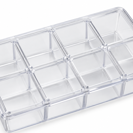 8 Wholes Pet Acrylic Feeder