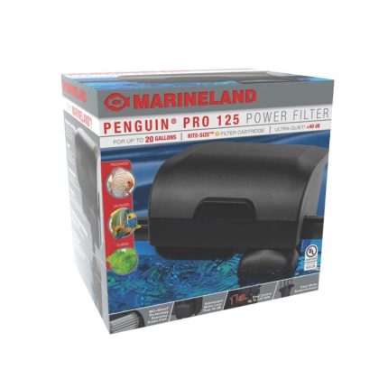Marineland Penguin Pro 125 Power Filter Black, 125 GPH